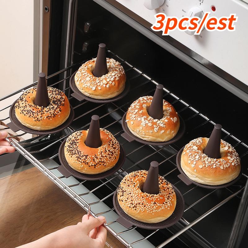 Donut Mold Silicone - 3 개/대 도넛 실리콘 베이킹 금형