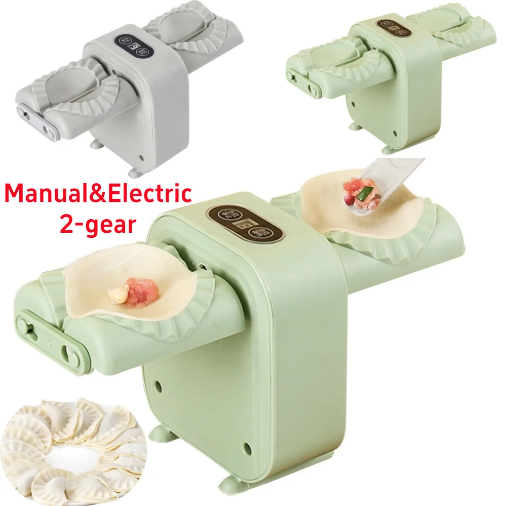 Dumpling Press Set - 자동 전기 만두 제조기 간편하고 빠른