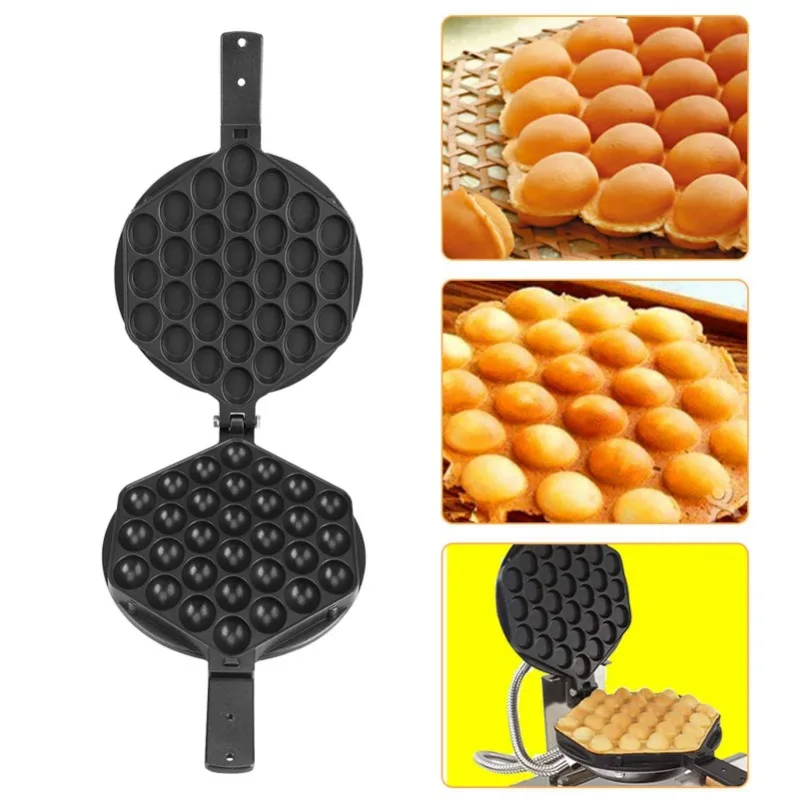 Egg Waffle Pan - QQ 계란 퍼프 메이커 홈 LPG