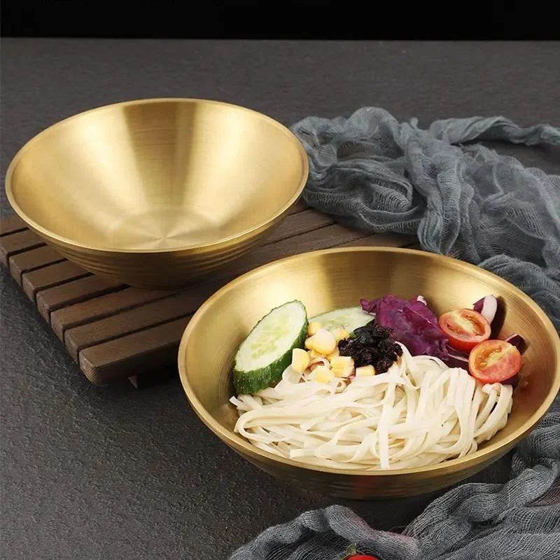 Dim Sum Basket - 스테인레스 스틸 라멘 그릇, 밥 샐러드