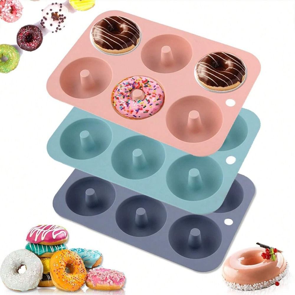 Donut Mold Silicone - 새로운 실리콘 도넛 몰드 고온 방지