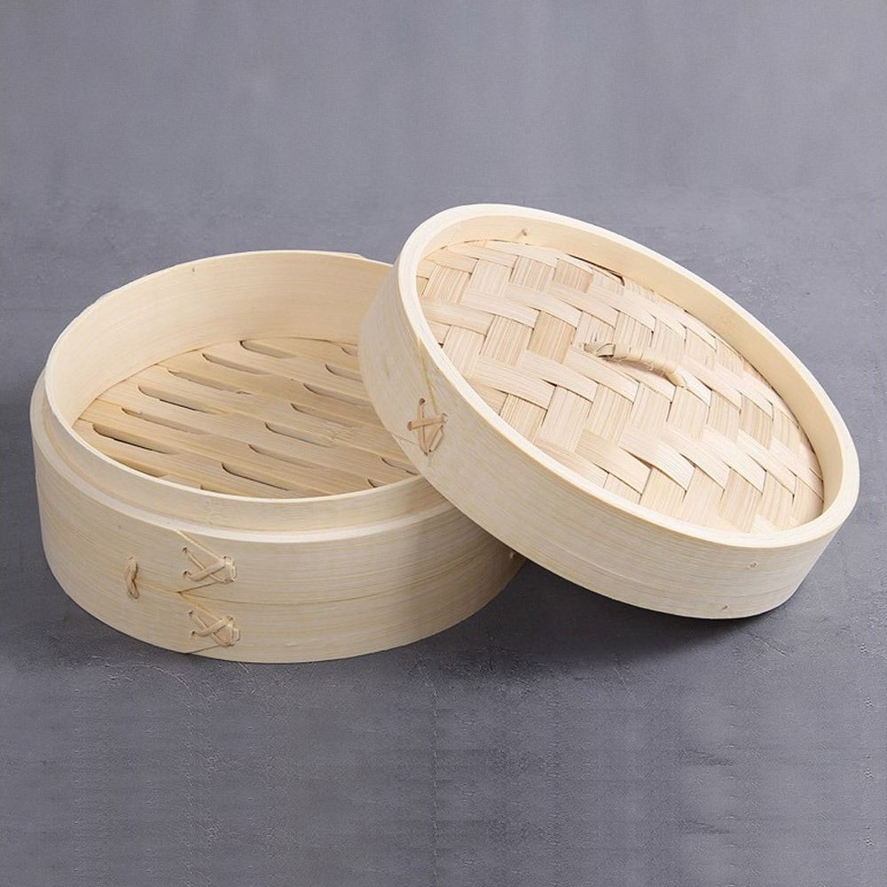 중국식 찜기, 뚜껑이 있는 대나무 찜기, 디스멈� 요리 - Bao Steamer Bamboo 리뷰 및 가격