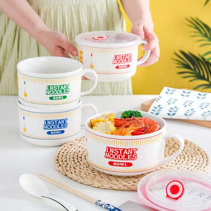 창의력 뚜껑 도자기 인스턴트 국수 죽 그릇, 어린 소녀 - Dim Sum Basket 리뷰 및 가격