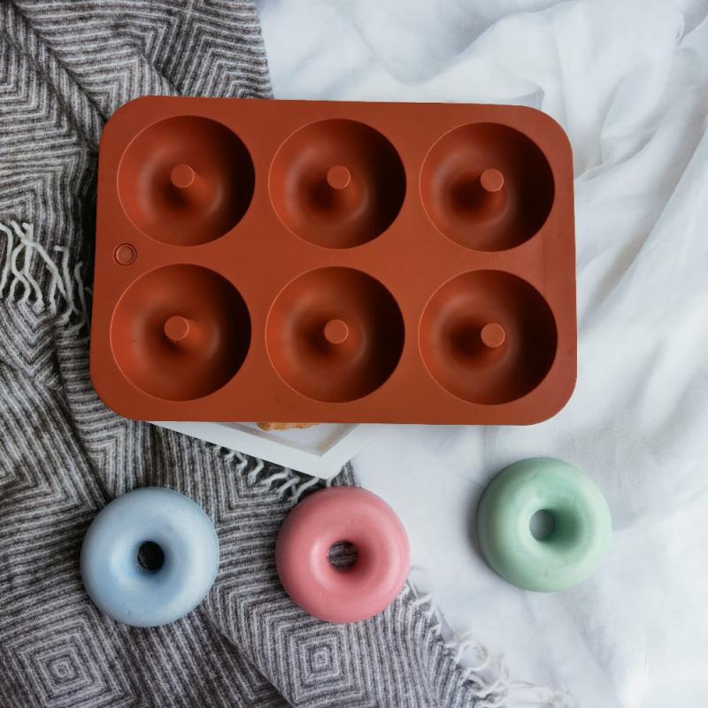 【M】6구 실리콘 도넛 몰드 베이글 팬 논스틱 베이킹  - Donut Mold Silicone 리뷰 및 가격