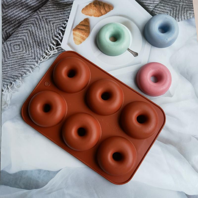 【M】6구 실리콘 도넛 몰드 베이글 팬 논스틱 베이킹  - Donut Mold Silicone 리뷰 및 가격