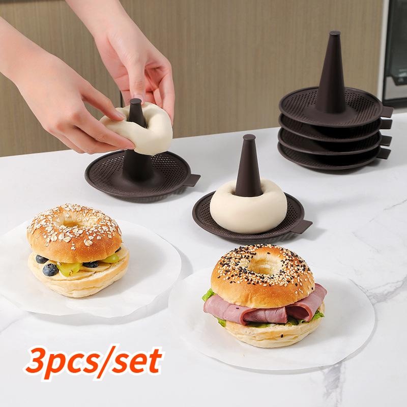3 개/대 도넛 실리콘 베이킹 금형 DIY 빵 케이크  - Donut Mold Silicone 리뷰 및 가격