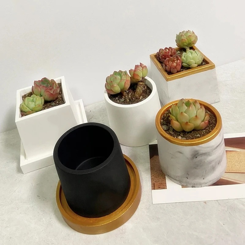 DIY 주얼리 보관함용 실리콘 몰드 화분, 콘크리트 시 - Potsticker Mold 리뷰 및 가격