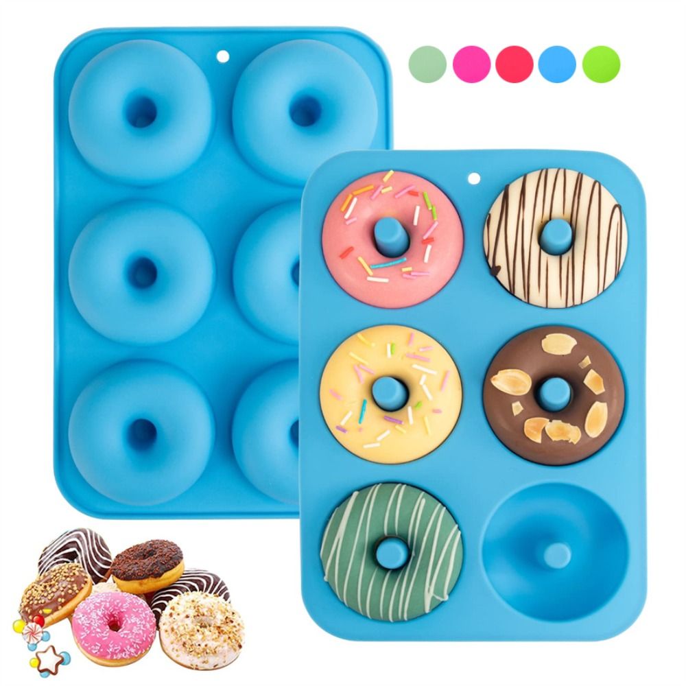 새로운 실리콘 도넛 몰드 논스틱 고온 내열 케이크 몰드 - Donut Mold Silicone 리뷰 및 가격