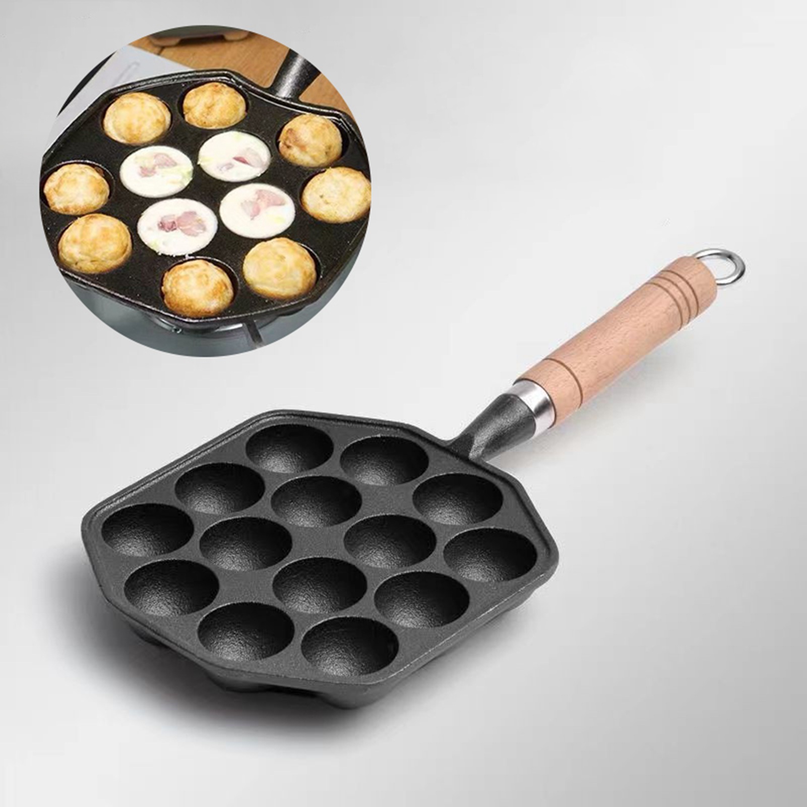타코야키 팬 논 스틱 캐스트 다리미 문어 고기 볼 몰드 - Takoyaki Grill Plate 리뷰 및 가격