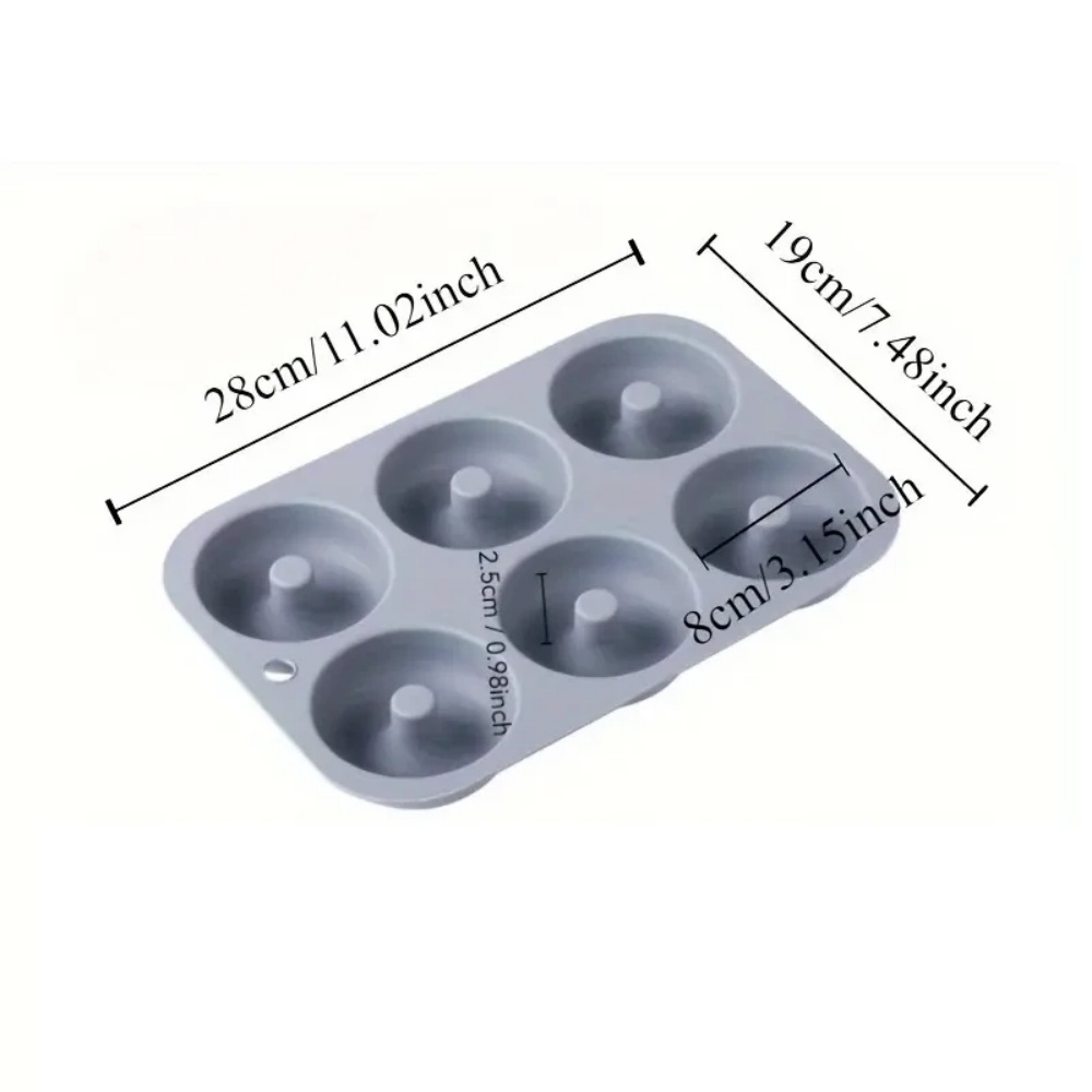 6홀 베이킹 몰드 식품 등급 실리콘 논스틱 도넛 몰드  - Donut Mold Silicone 리뷰 및 가격