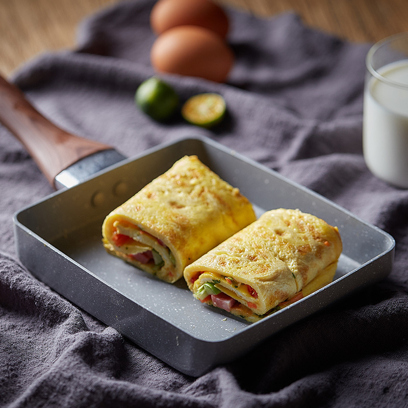 프라이팬 타마고야키 오믈렛 블랙 비 스틱 팬, 계란 팬 - Mini Pancake Griddle 리뷰 및 가격