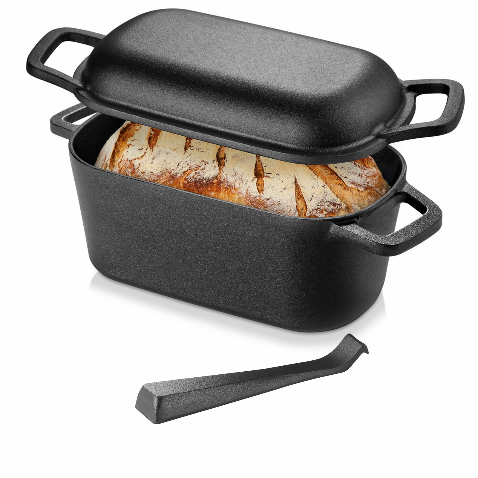 빵 굽기용 더치 오븐, 사워도우 빵틀, 2in1 주철  - Cast Iron Corn 리뷰 및 가격