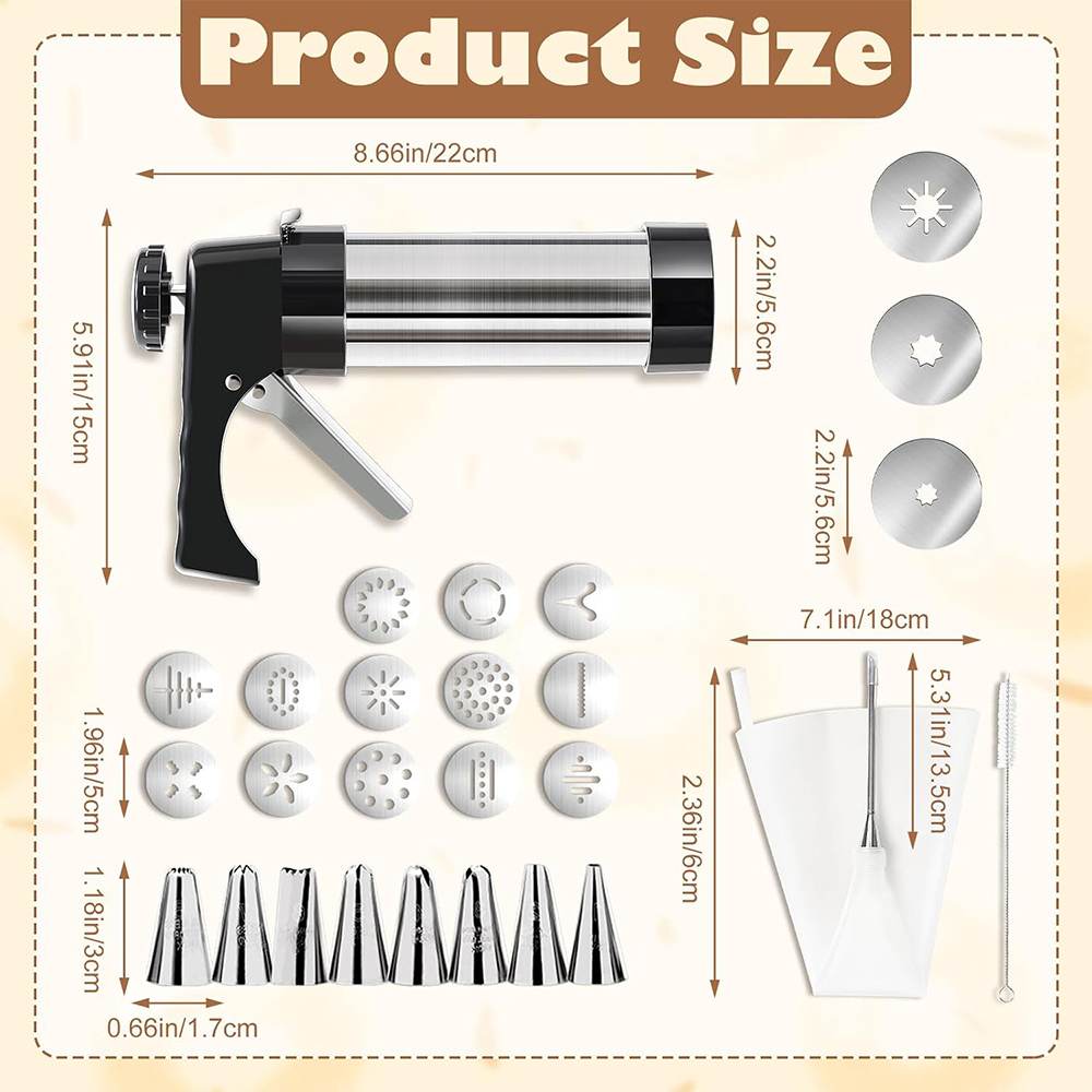 LMETJMA 3 in 1 츄러스 메이커 키트 스프리츠 - Churros Maker Gun 리뷰 및 가격