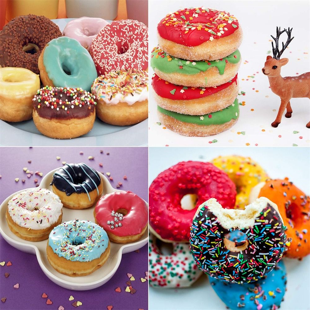 새로운 실리콘 도넛 몰드 논스틱 식품 등급 실리콘 베이 - Donut Mold Silicone 리뷰 및 가격