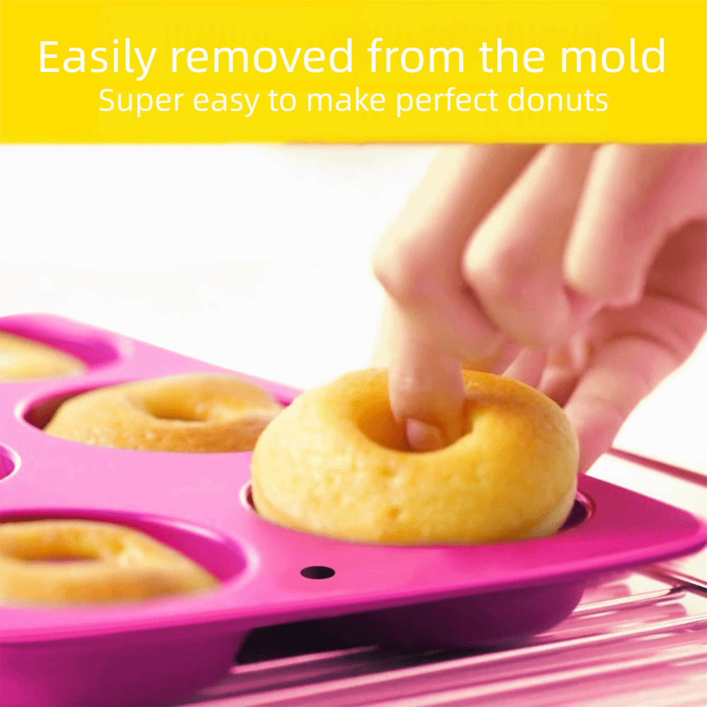 새로운 실리콘 도넛 몰드 논스틱 식품 등급 실리콘 베이 - Donut Mold Silicone 리뷰 및 가격