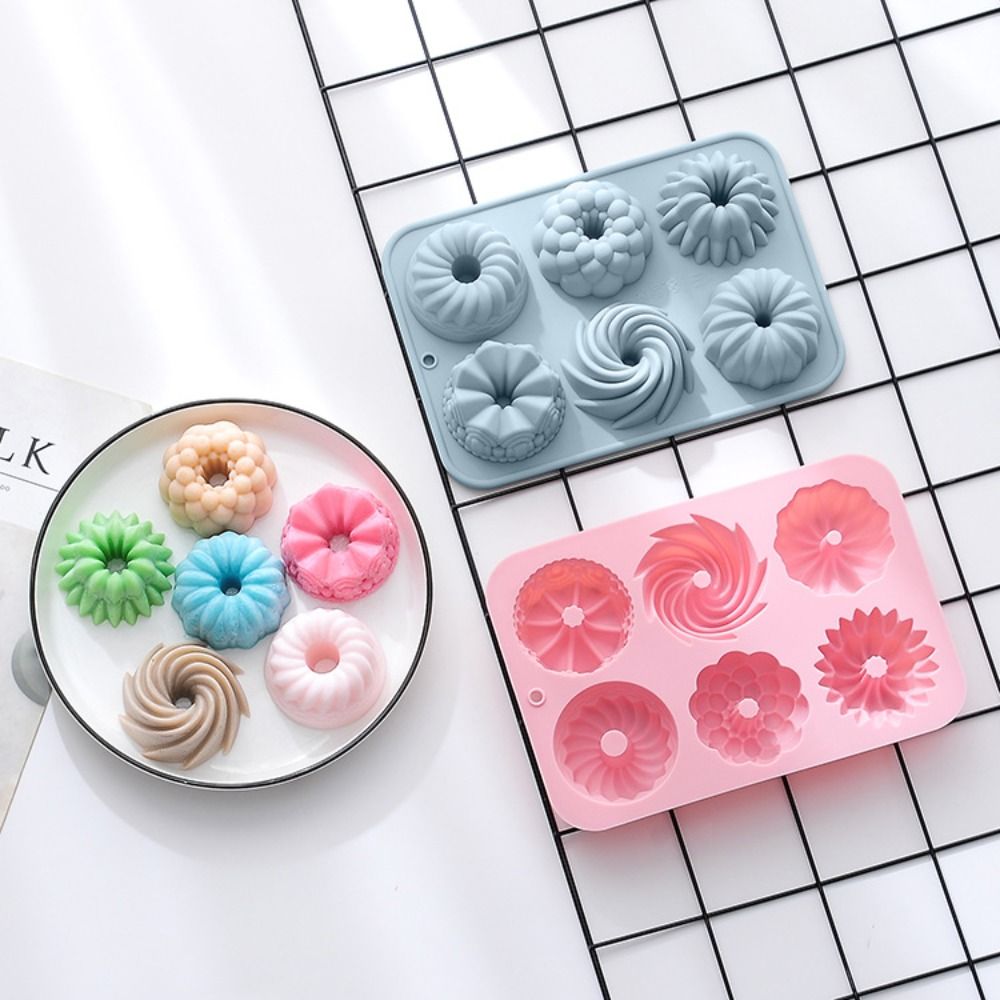 6구 미니 케이크 팬 실리콘 재사용 가능 도넛 베이킹  - Donut Mold Silicone 리뷰 및 가격