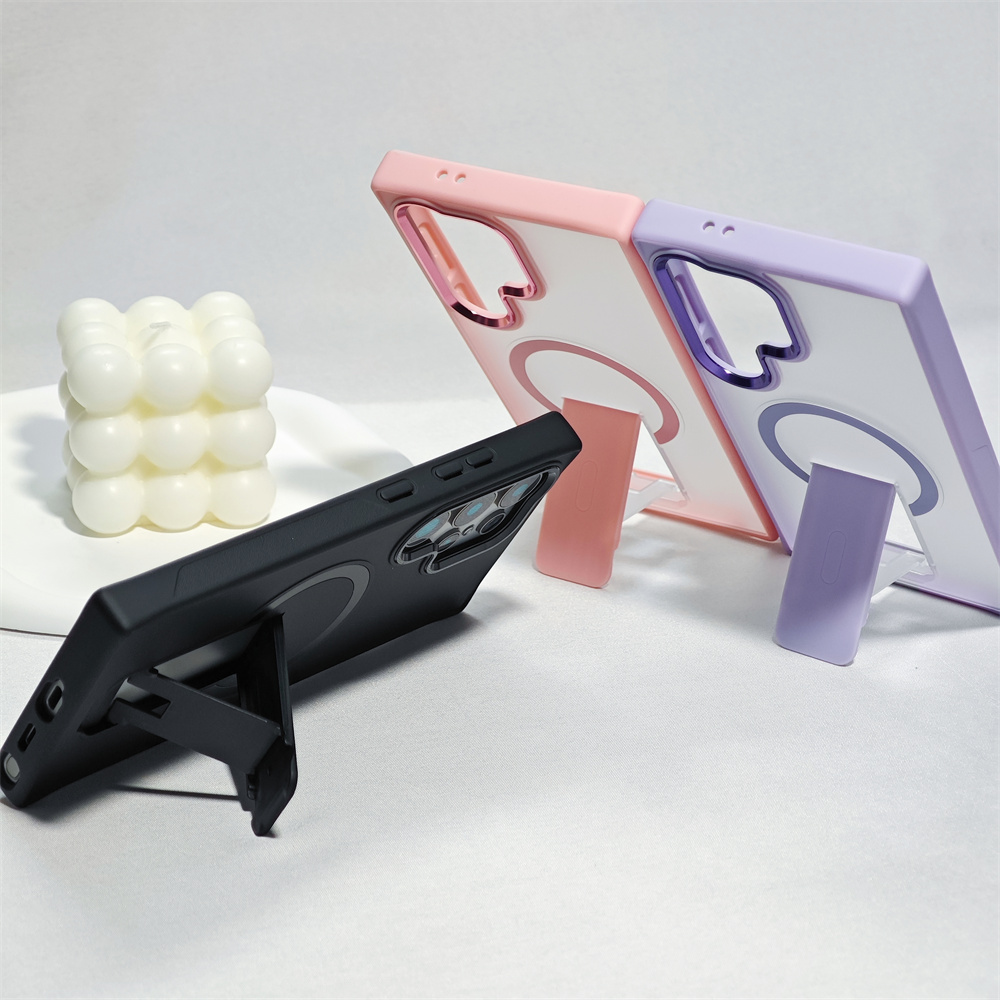럭셔리 매트 마그세이프 폴딩 마그네틱 스탠드 폰 케이스 - Taco Stand Holder 리뷰 및 가격