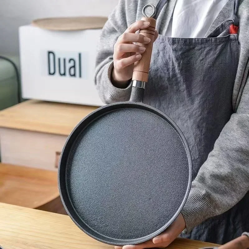 26cm 주철 프라이팬 코팅되지 않은 붙지 않는 계란  - Cast Iron Corn 리뷰 및 가격