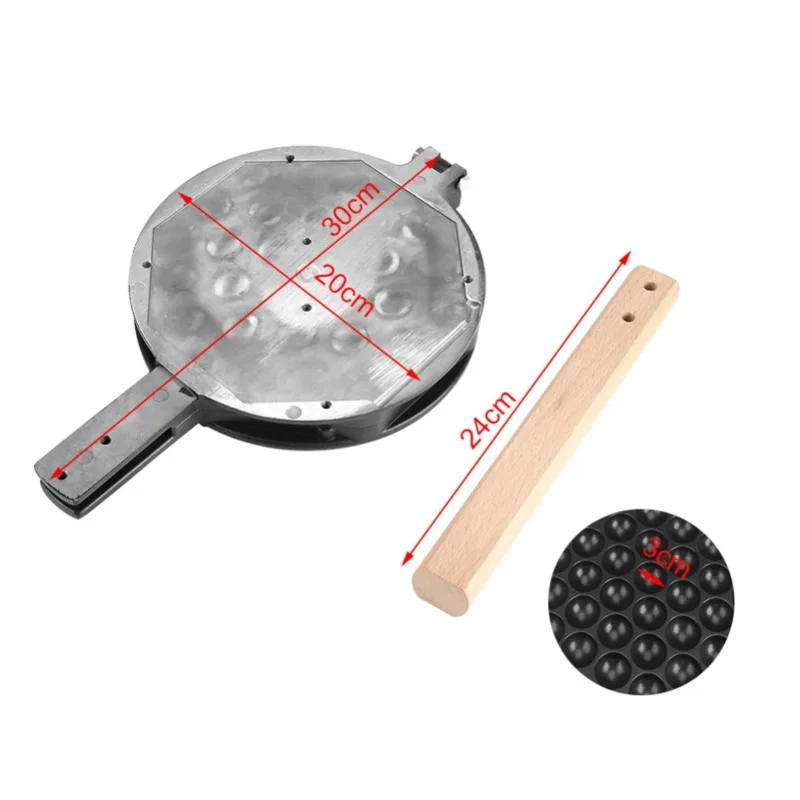QQ 계란 퍼프 메이커 홈 LPG 가스 계란 와플 기계 - Egg Waffle Pan 리뷰 및 가격