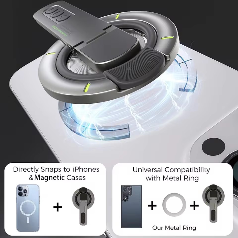 1개 360 °   휴대폰용 회전 스탠드 마그네틱 링  - Taco Stand Holder 리뷰 및 가격