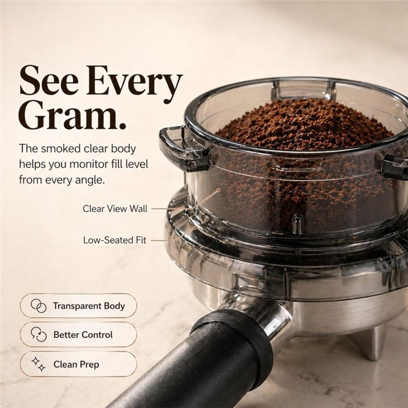 24시간 핫세일 트위스트-락 포타필터 깔때기 54mm  - Breville Espresso Barista Express 리뷰 및 가격