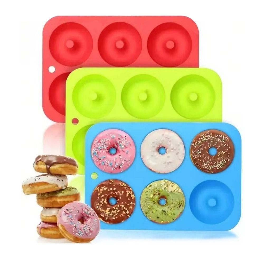새로운 실리콘 도넛 몰드 고온 방지 식품 등급 실리콘  - Donut Mold Silicone 리뷰 및 가격
