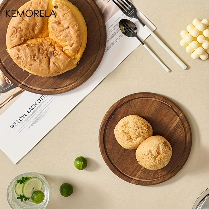 1개 원형 나무 케이크 스탠드 유리 돔 뚜껑 포함 -  - Dim Sum Basket 리뷰 및 가격